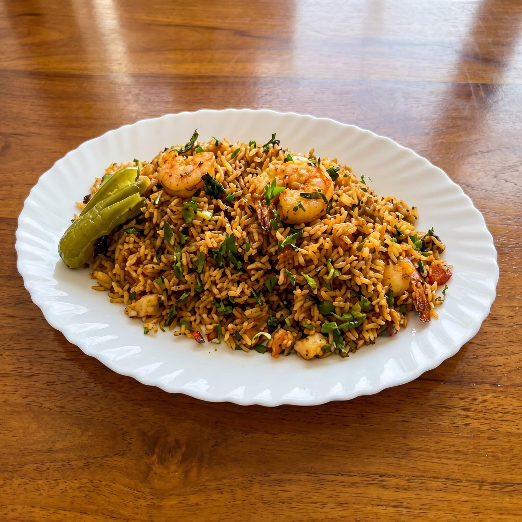 Arroz con Camarón